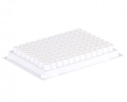 PCR cső munkaállomás 96 fh. fehér (10db)