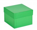 Cryo cső tároló doboz fedéllel vízálló zöld 136x136mm mag 75mm