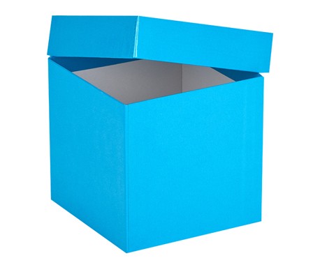 Cryo cső tároló doboz fedéllel vízálló kék 136x136mm mag 100mm